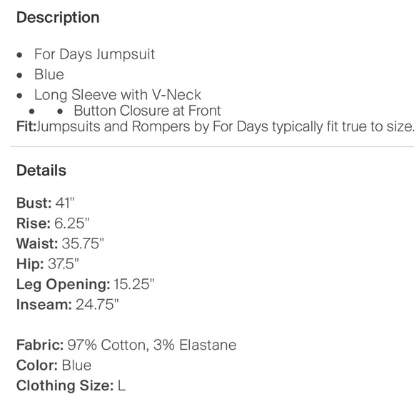 For Days Jumpsuit - Picture 8 of 8